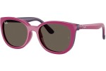 Glasögon Ray-Ban Junior RY1631C 3933/3 Runda Lila