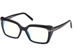 Glasögon Tom Ford FT5991-B 001 Cat Eye Svart