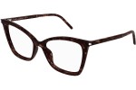 Glasögon Saint Laurent SL386 013 Cat Eye Havana