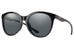 Solglasögon Smith BAYSIDE 807/M9 Polarized Runda Svart